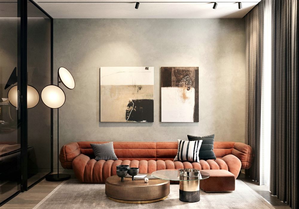 佛山市雅居樂萬象郡現代簡約風格公寓裝修案例