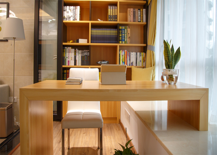 現代前衛風格室內裝修效果圖-雅居樂御賓府三居145平米-書房 現代前衛風格室內裝修效果圖-雅居樂御賓府三居145平米-書房