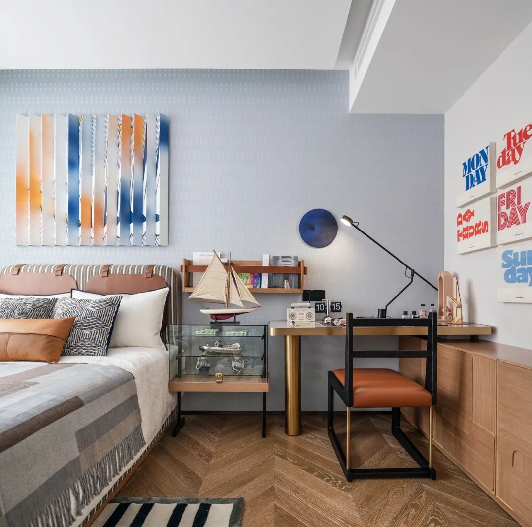 現代簡約風格室內設計家裝案例-兒童房 現代簡約風格室內設計家裝案例-兒童房