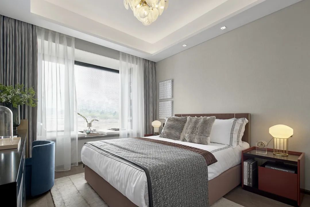 現代簡約風格室內設計家裝案例-次臥 現代簡約風格室內設計家裝案例-次臥