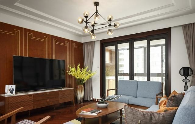 佛山裝修公司新古典風格室內裝修效果圖-客廳 佛山裝修公司新古典風格室內裝修效果圖-客廳