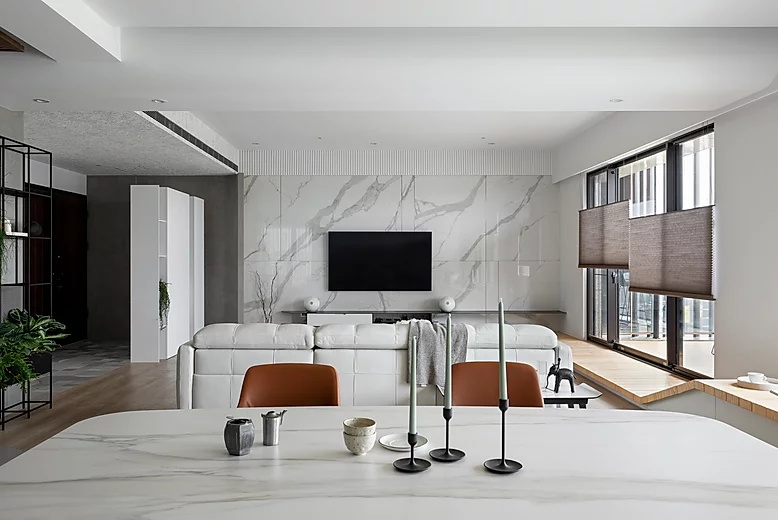 佛山裝修公司輕奢風格室內裝修效果圖-客廳 佛山裝修公司輕奢風格室內裝修效果圖-客廳