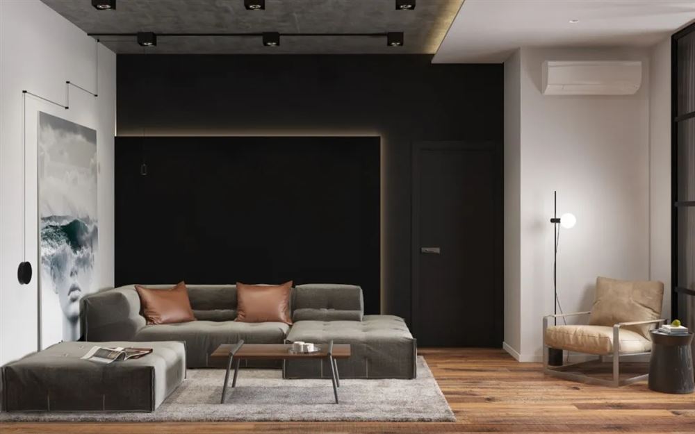 廣州市華景新城輕奢風格四居室裝修案例