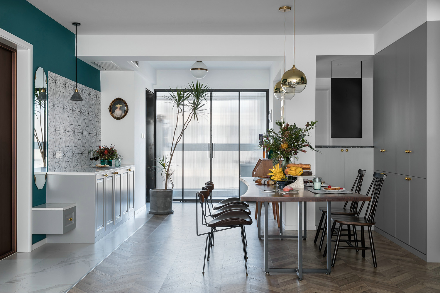 現代時尚風格家裝設計室內裝修效果圖-餐廳 現代時尚風格家裝設計室內裝修效果圖-餐廳