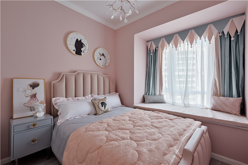 輕奢混搭風格家裝設計室內裝修效果圖-兒童房 輕奢混搭風格家裝設計室內裝修效果圖-兒童房