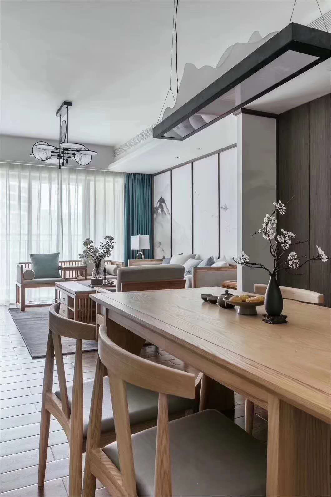 星海岸三居126平米現代簡約風格裝修案例-餐廚廳 星海岸三居126平米現代簡約風格裝修案例-餐廚廳