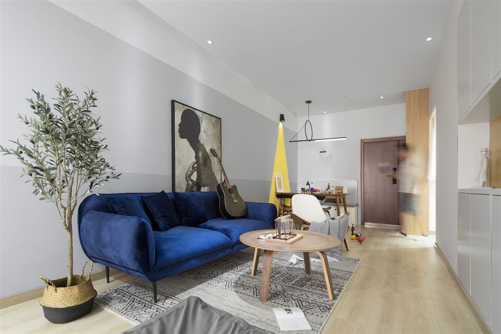 佛山市招商&middot;悅府北歐風格二居室裝修案例