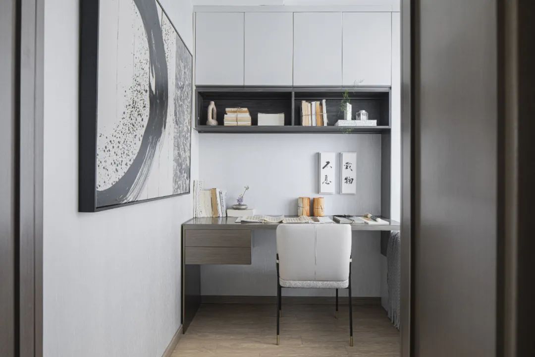 現(xiàn)代簡約風格室內設計家裝案例-書房 現(xiàn)代簡約風格室內設計家裝案例-書房