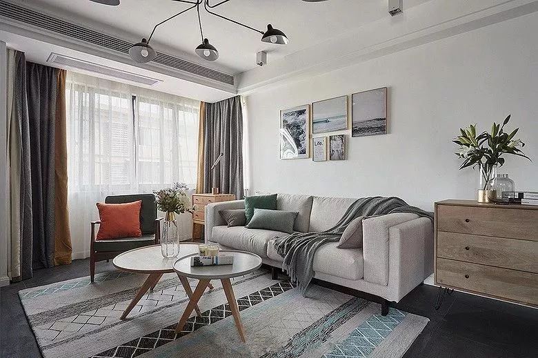 佛山市中建順控&middot;云熙悅城北歐風格三居室裝修案例