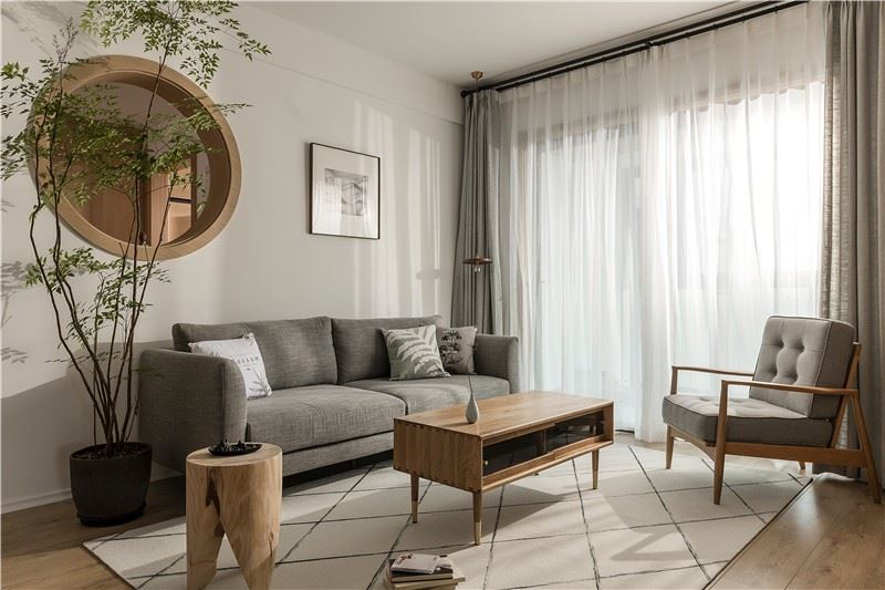 深圳市德弘天下華府北歐風格三居室裝修案例