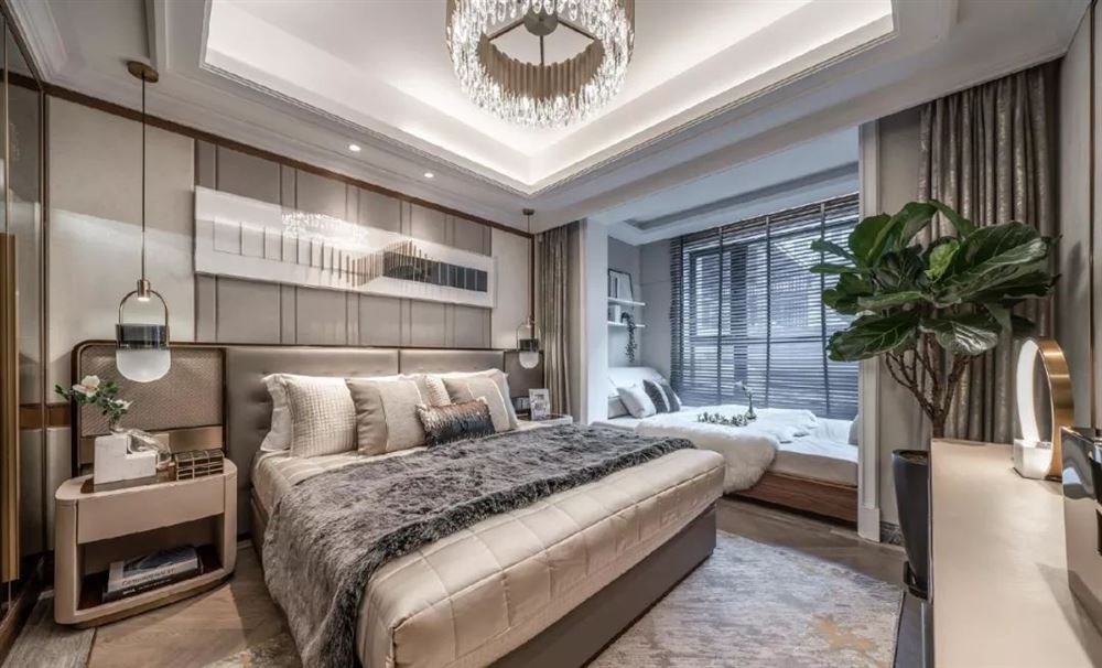 佛山市旭輝江山輕奢風(fēng)格別墅裝修案例