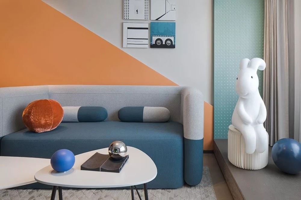 江門市珠江國際新城北歐風格三居室裝修案例