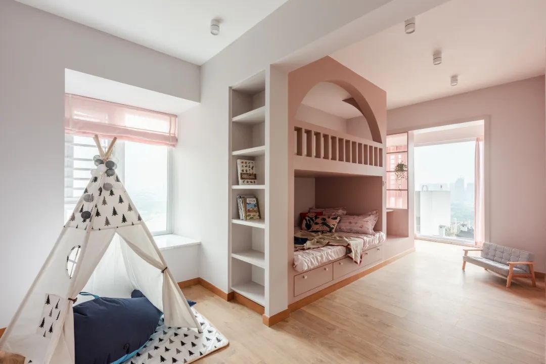 現(xiàn)代原木風(fēng)格室內(nèi)設(shè)計(jì)家裝案例-兒童房 現(xiàn)代原木風(fēng)格室內(nèi)設(shè)計(jì)家裝案例-兒童房