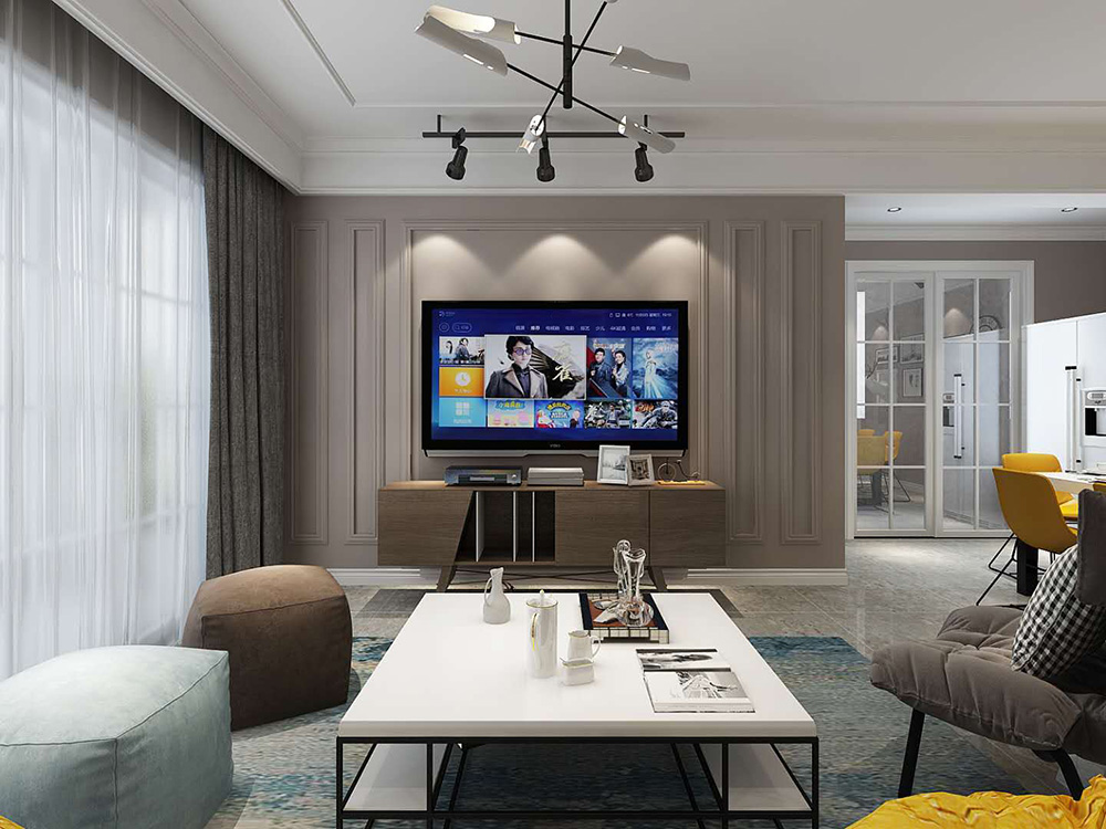 裝修公司北歐風(fēng)格室內(nèi)裝修效果圖-客廳 裝修公司北歐風(fēng)格室內(nèi)裝修效果圖-客廳