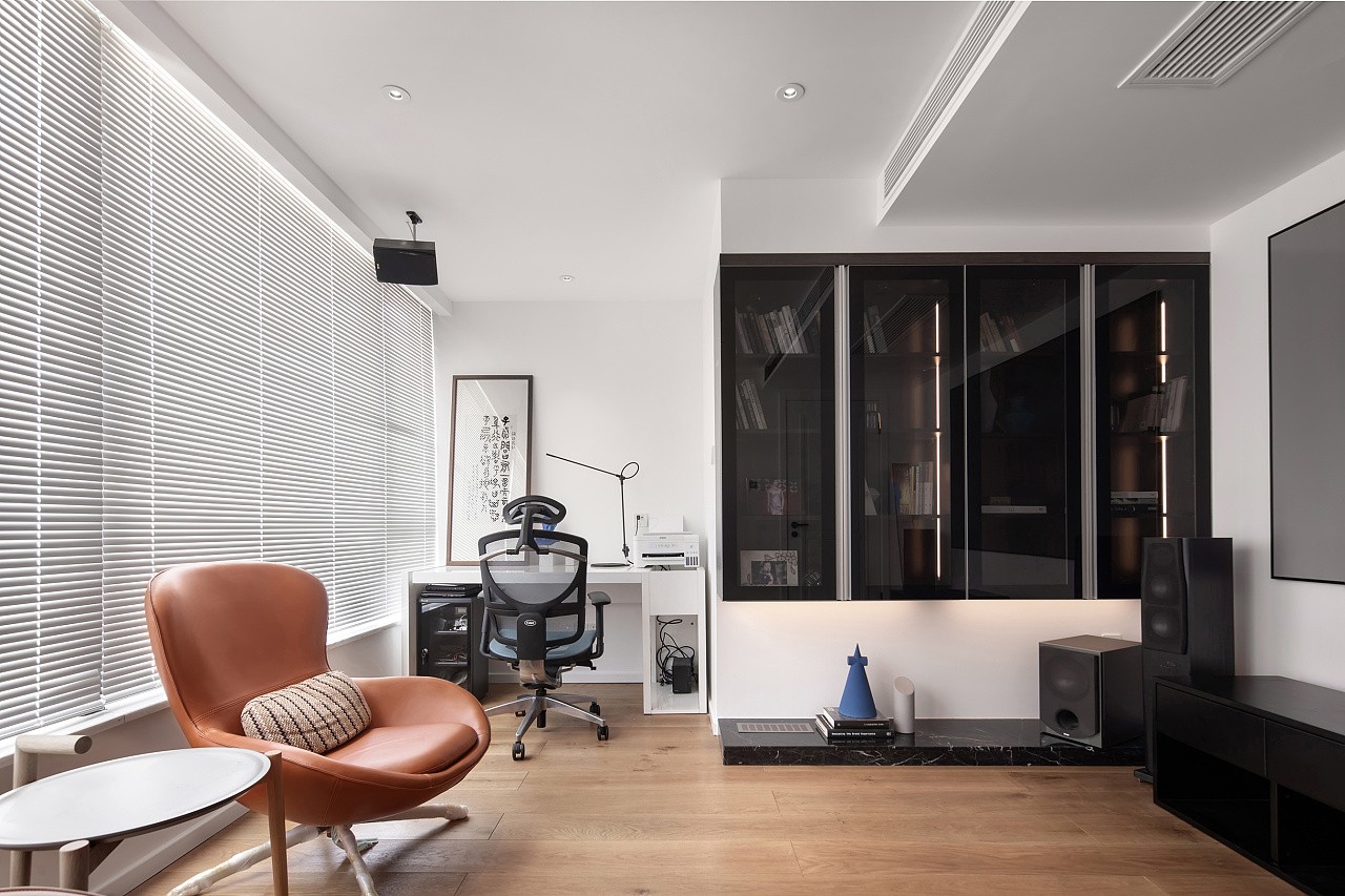 裝修公司現(xiàn)代極簡風(fēng)格室內(nèi)裝修效果圖-書房 裝修公司現(xiàn)代極簡風(fēng)格室內(nèi)裝修效果圖-書房