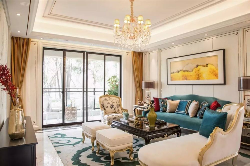 佛山市時代愛車小鎮(佛山)歐式風格四居室裝修案例