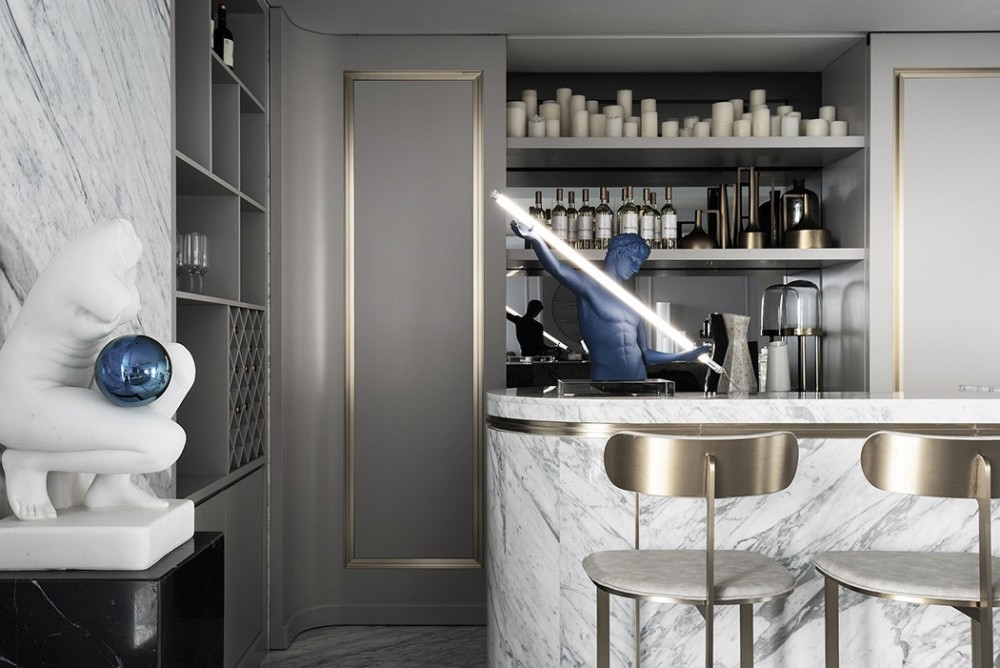 優(yōu)雅輕奢風(fēng)格室內(nèi)家裝案例效果圖-吧臺(tái) 優(yōu)雅輕奢風(fēng)格室內(nèi)家裝案例效果圖-吧臺(tái)