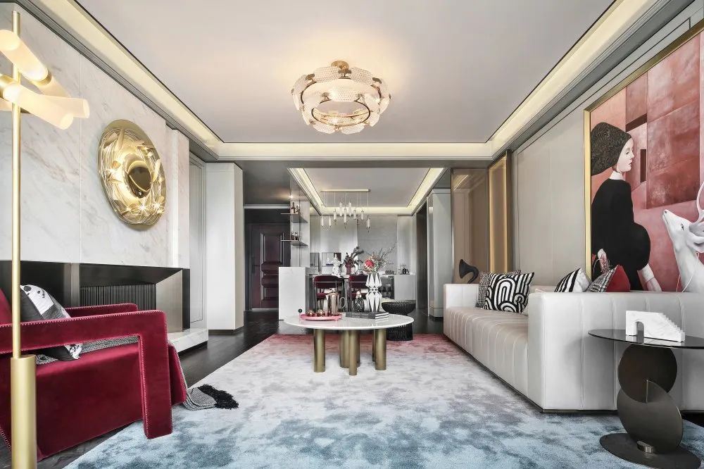 佛山市高明碧桂園&middot;花城薈歐式風格四居室裝修案例