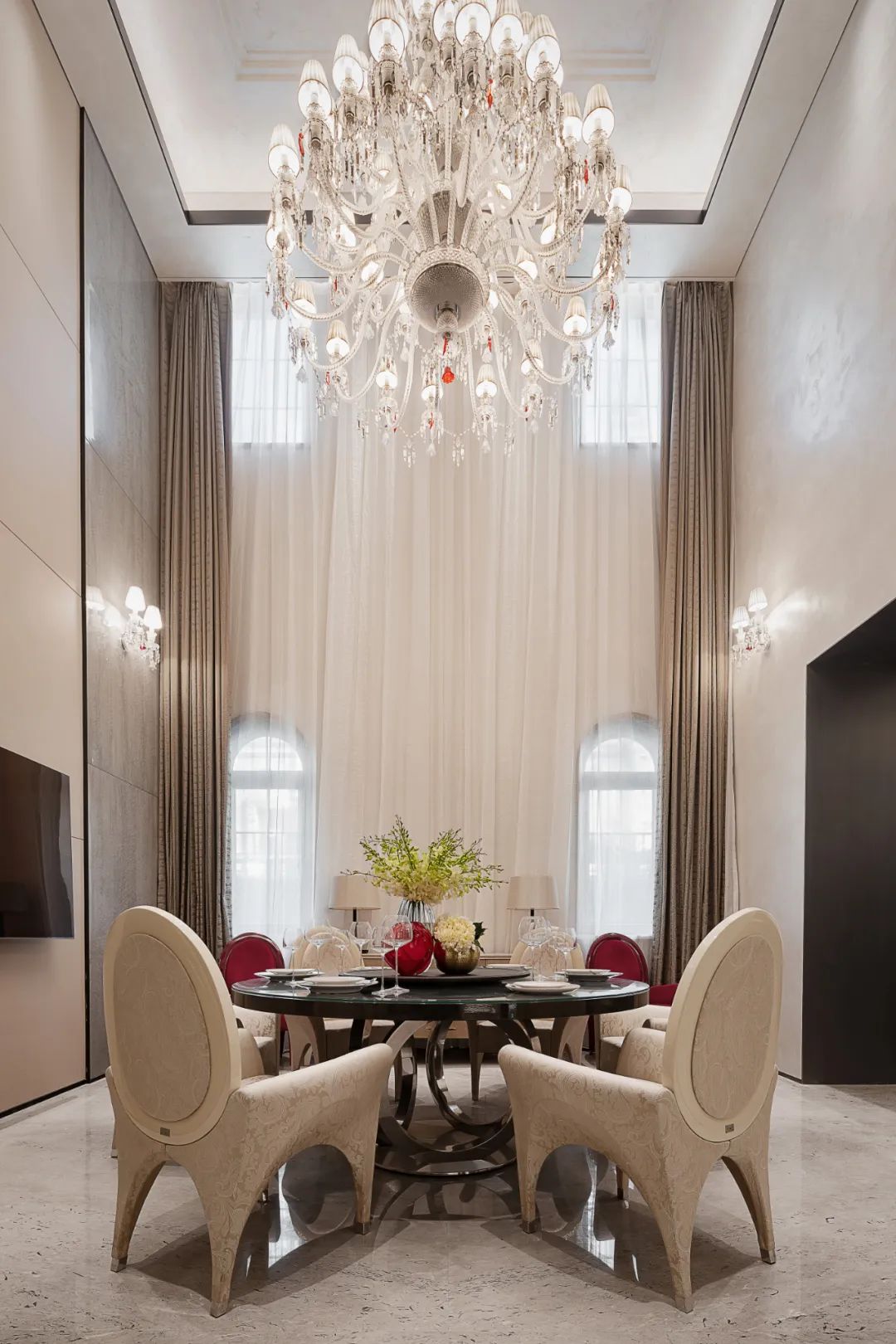 簡(jiǎn)歐風(fēng)格家裝設(shè)計(jì)別墅裝修效果圖-餐廳 簡(jiǎn)歐風(fēng)格家裝設(shè)計(jì)別墅裝修效果圖-餐廳