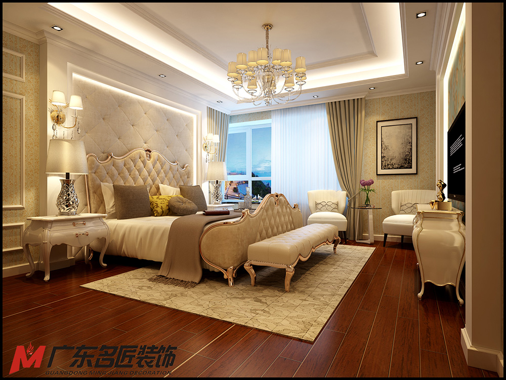 裝修公司歐式風格室內裝修效果圖-臥室 裝修公司歐式風格室內裝修效果圖-臥室
