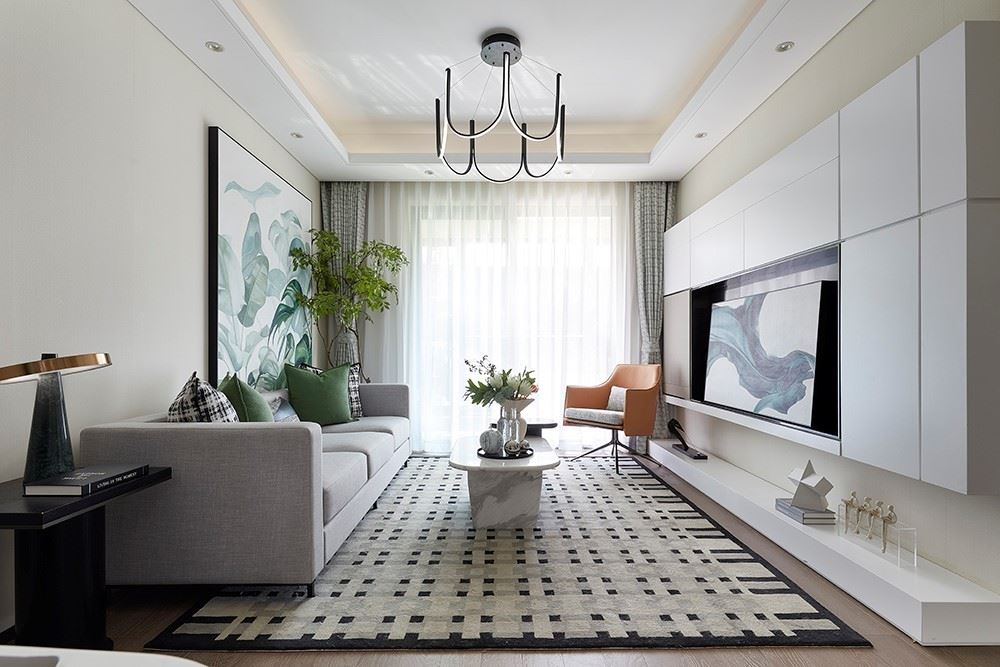 江門市鶴山經(jīng)緯花園北歐風(fēng)格三居室裝修案例