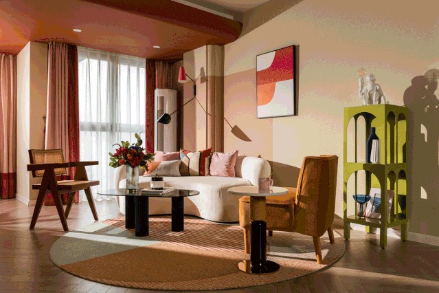 裝修案例混搭風格室內裝修效果圖-客廳 裝修案例混搭風格室內裝修效果圖-客廳