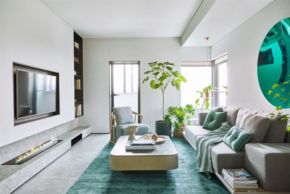 廣州市奧園灣區(qū)智谷歐式風(fēng)格三居室裝修案例