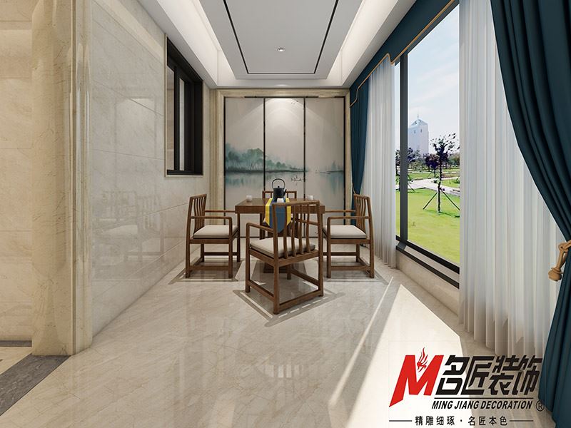 揭陽市春暉花園現代風格三居室裝修案例