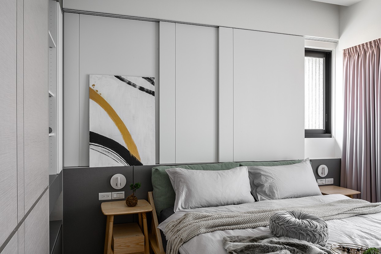 裝修案例現(xiàn)代簡約風格室內(nèi)裝修效果圖-主臥 裝修案例現(xiàn)代簡約風格室內(nèi)裝修效果圖-主臥