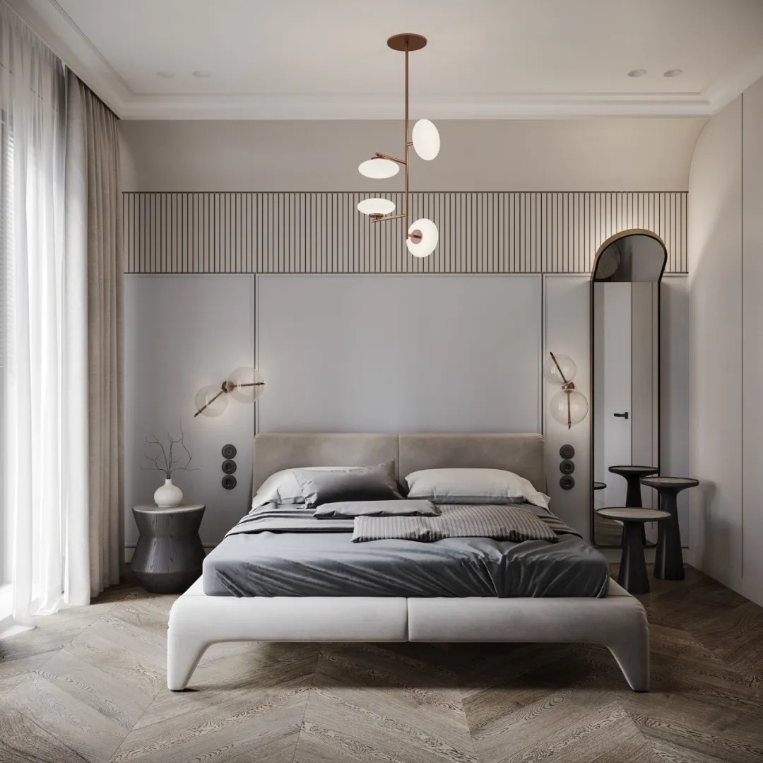 裝修案例現代簡約風格室內裝修效果圖-臥室 裝修案例現代簡約風格室內裝修效果圖-臥室