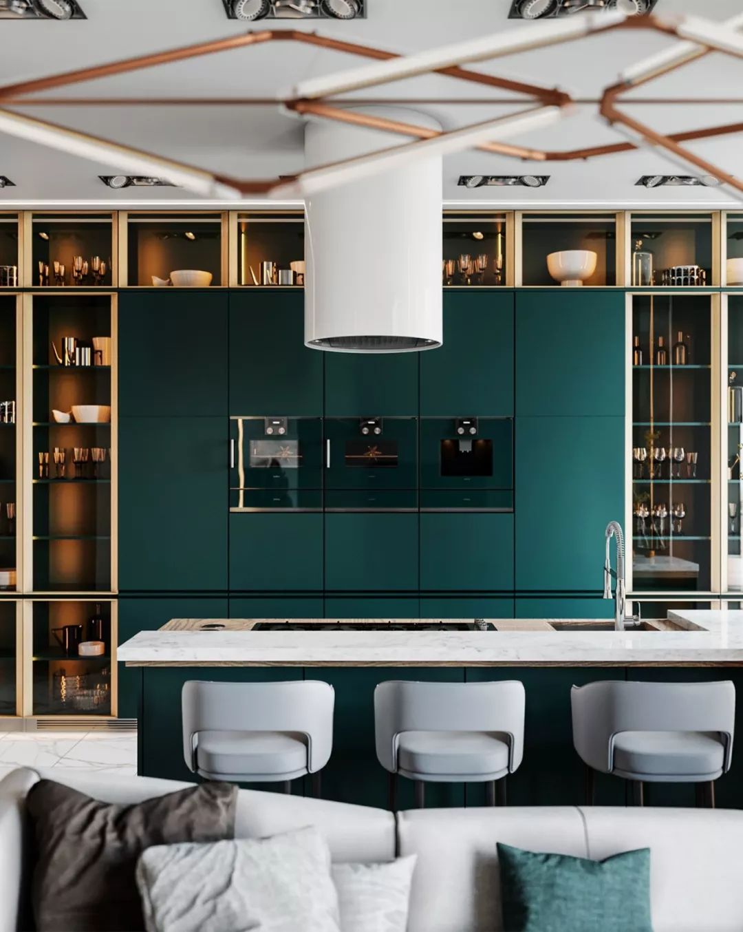 裝修公司現代風格室內裝修效果圖-廚房 裝修公司現代風格室內裝修效果圖-廚房