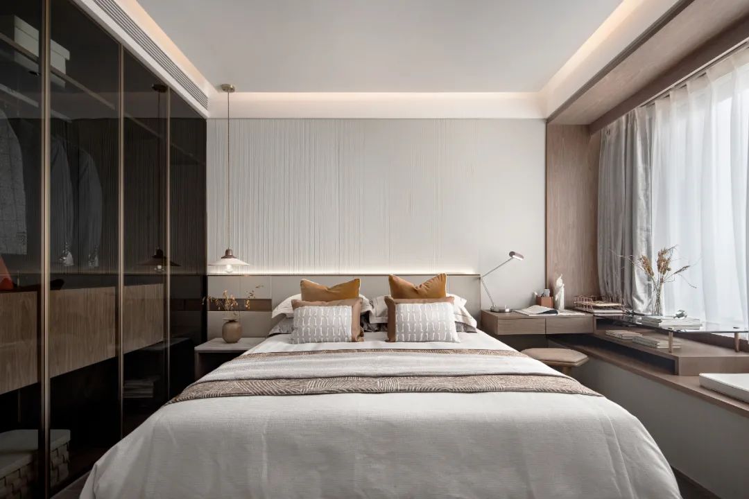 現(xiàn)代簡約風格室內(nèi)設(shè)計家裝案例-臥室 現(xiàn)代簡約風格室內(nèi)設(shè)計家裝案例-臥室