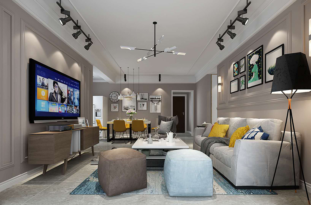 裝修公司北歐風(fēng)格室內(nèi)裝修效果圖-客廳 裝修公司北歐風(fēng)格室內(nèi)裝修效果圖-客廳