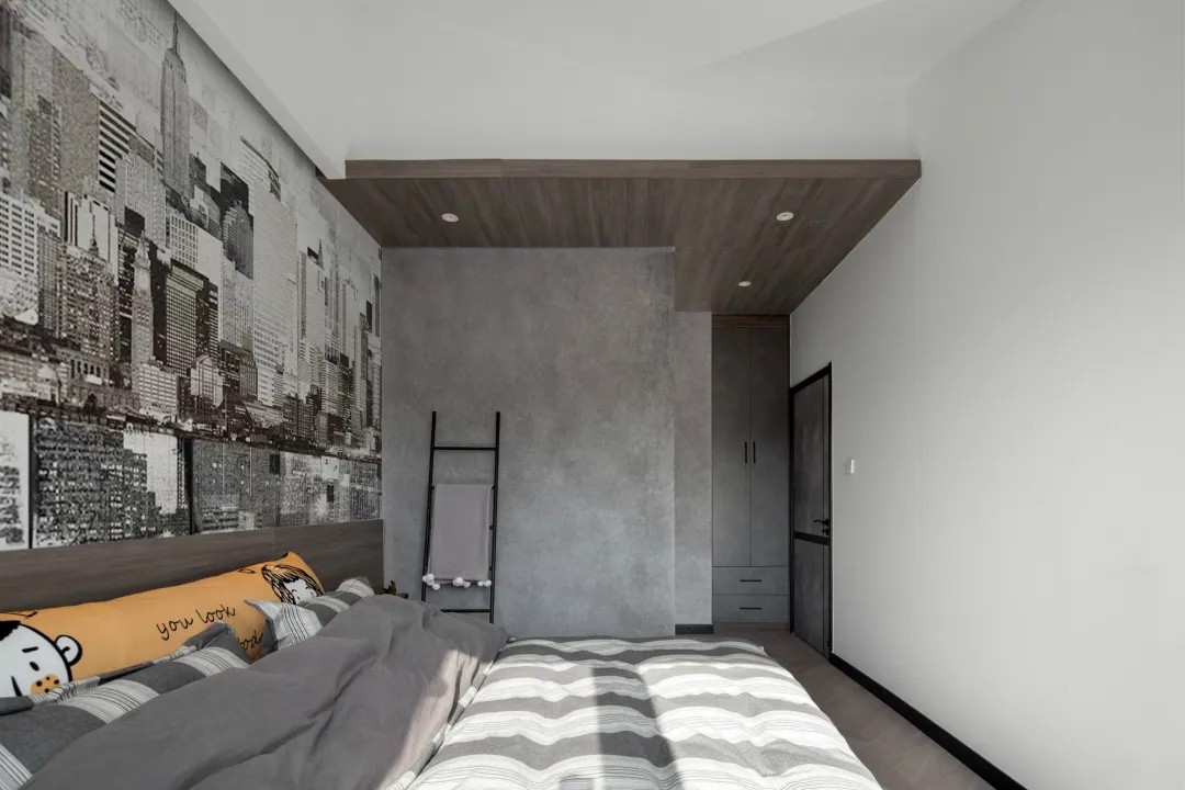 裝修案例現代風格復式裝修效果圖-臥室 裝修案例現代風格復式裝修效果圖-臥室