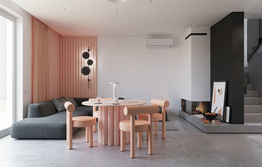 佛山市高明碧桂園&middot;花城薈北歐風格復式裝修案例