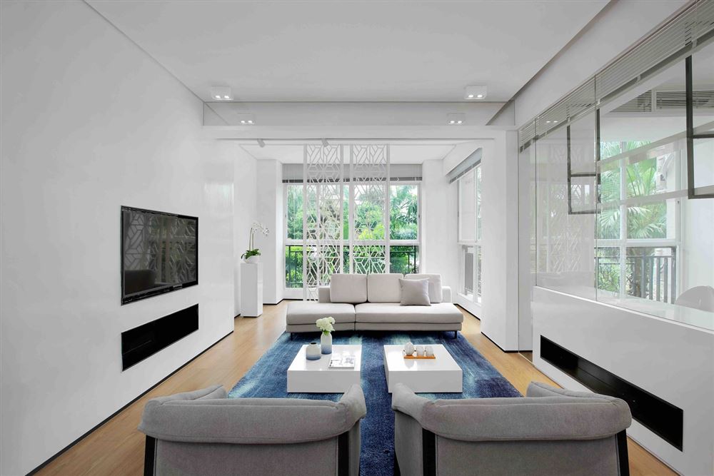 佛山市泰豐千璽灣現代簡約風格三居室裝修案例