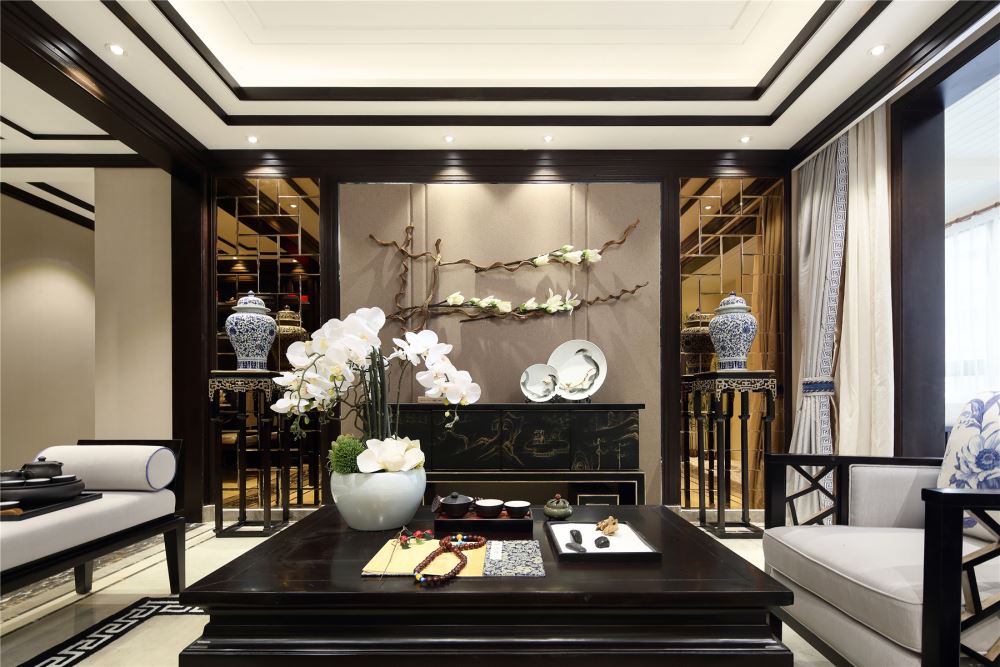 江門市東方明珠新古典風格四居室裝修案例