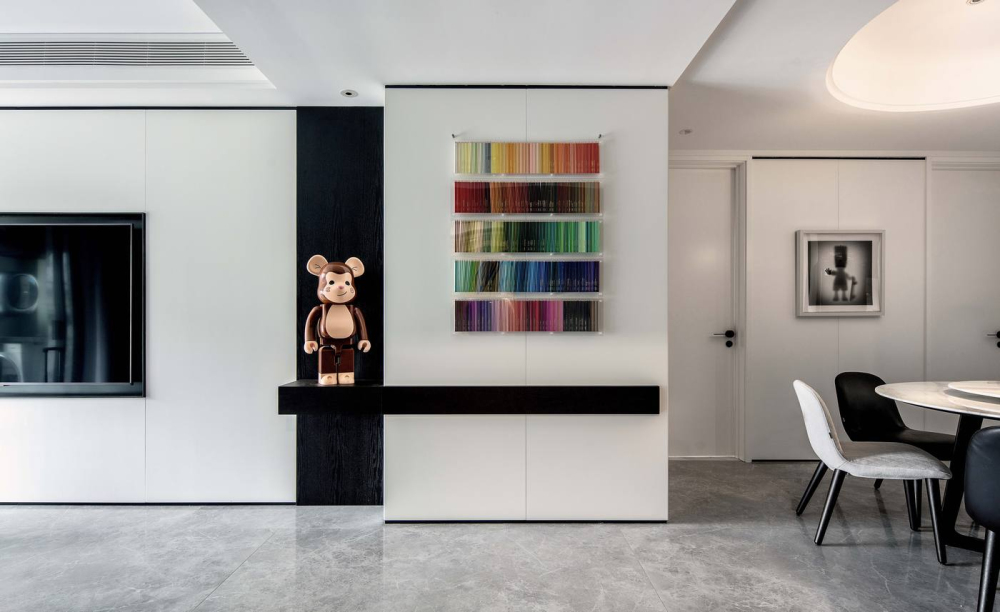 現代簡約風格室內家裝案例效果圖-玄關 現代簡約風格室內家裝案例效果圖-玄關