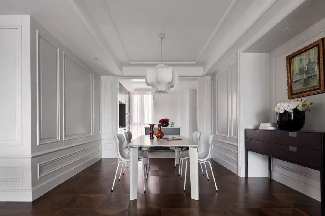 美式現代風格家裝設計室內裝修效果圖-餐廳 美式現代風格家裝設計室內裝修效果圖-餐廳