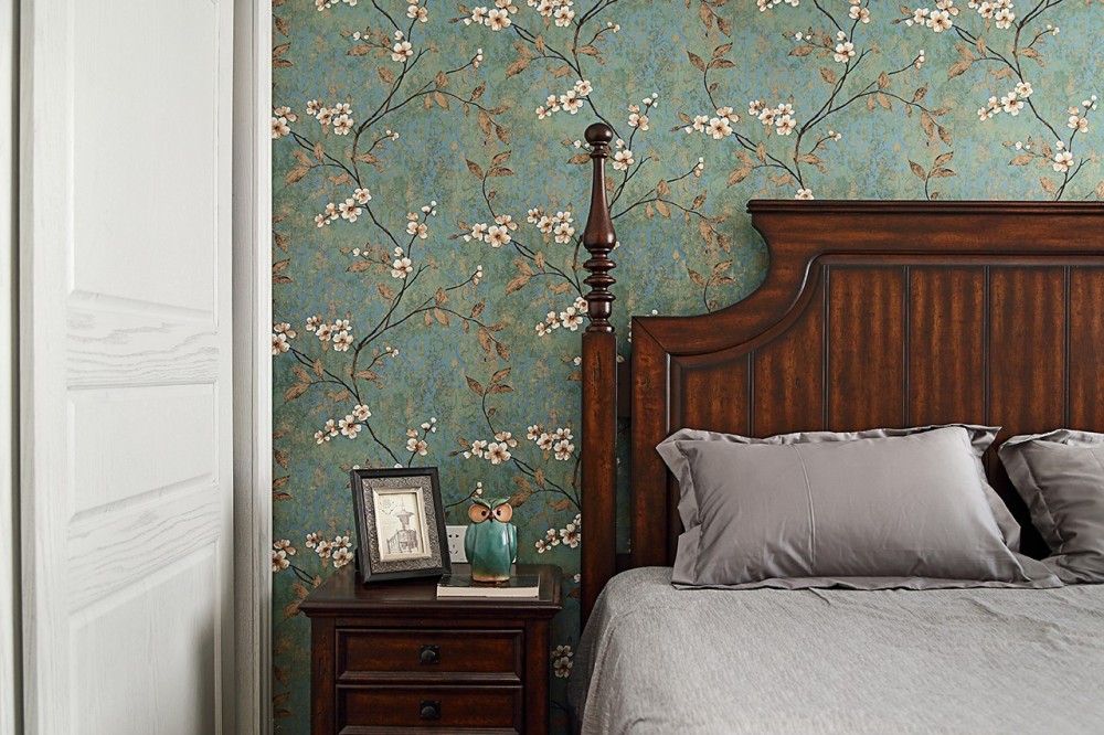 美式田園風(fēng)格室內(nèi)家裝案例效果圖-臥室 美式田園風(fēng)格室內(nèi)家裝案例效果圖-臥室