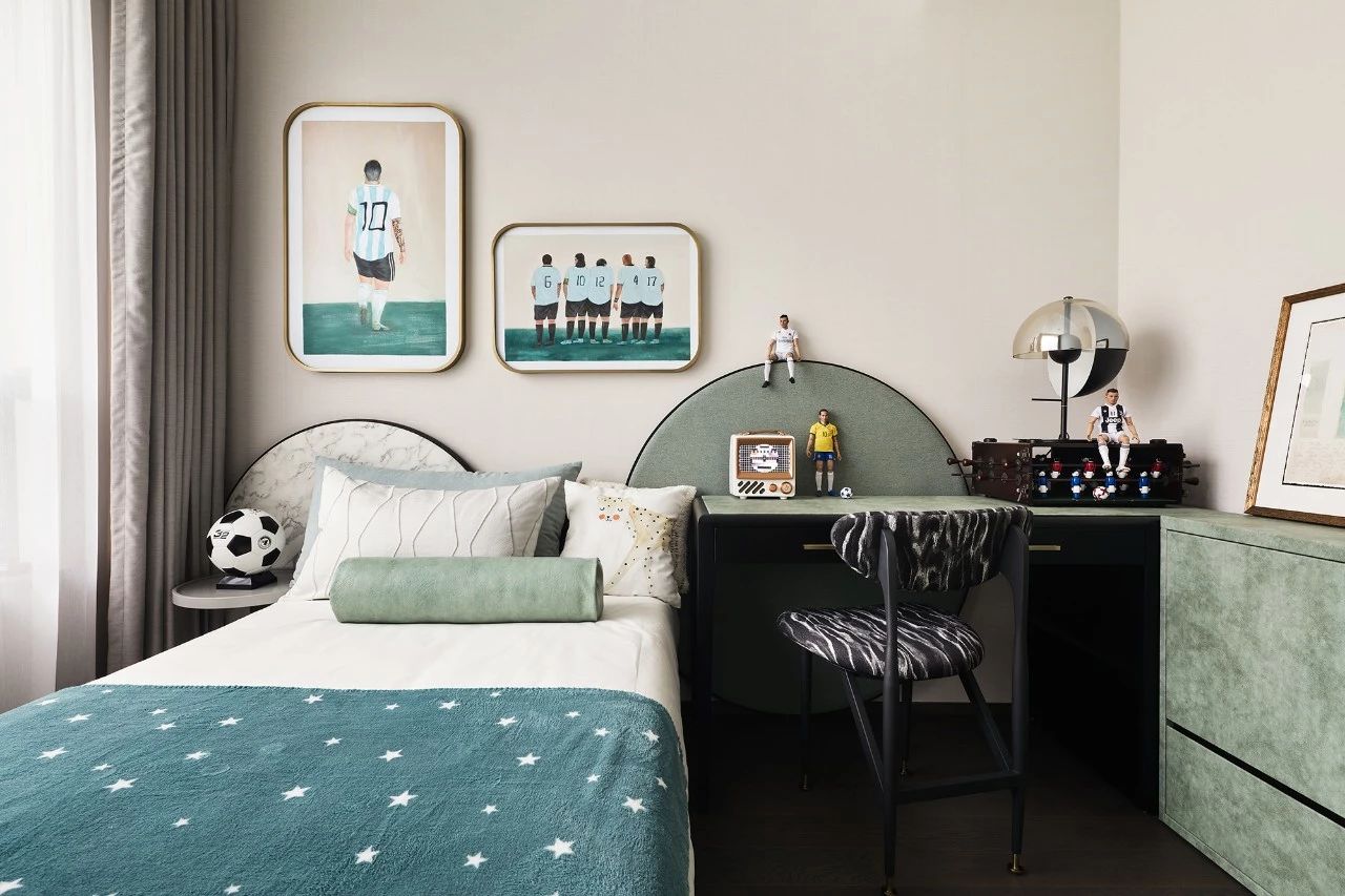 現代輕奢風格室內設計家裝案例-兒童房 現代輕奢風格室內設計家裝案例-兒童房