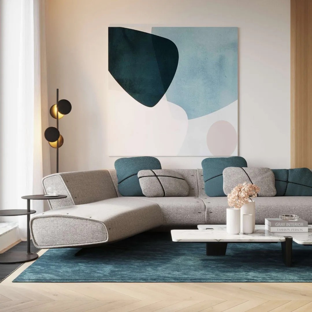 現(xiàn)代簡約風格家裝設(shè)計室內(nèi)裝修效果圖-客廳 現(xiàn)代簡約風格家裝設(shè)計室內(nèi)裝修效果圖-客廳