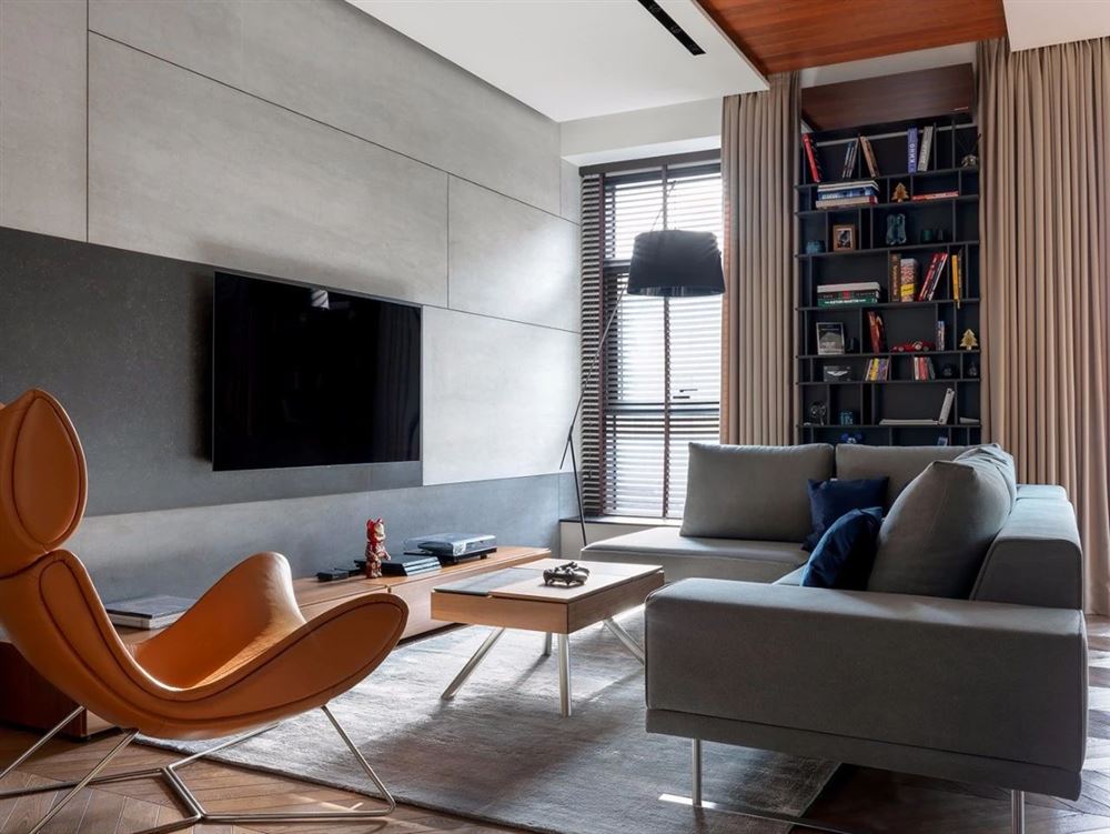 南寧市碧桂園&middot;天璽灣輕奢風格三居室裝修案例