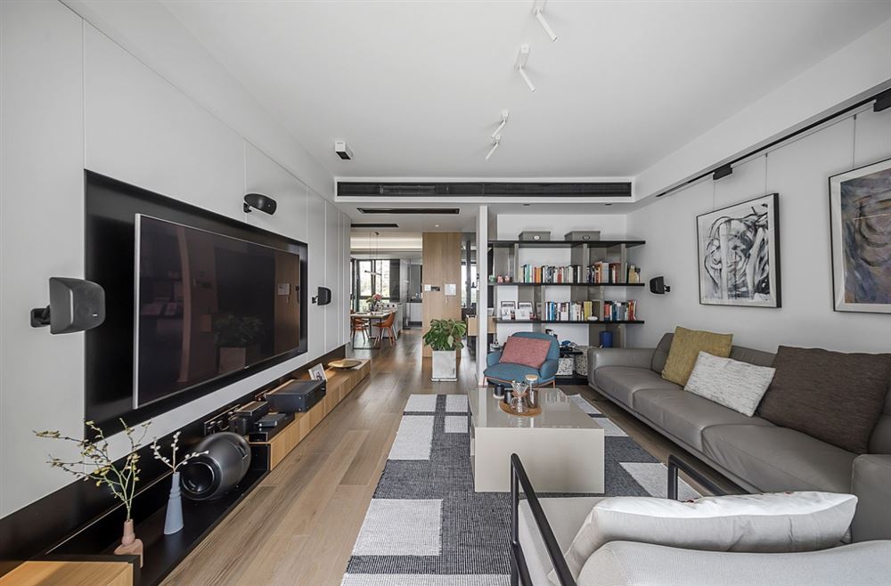 臺州市鑫磊&middot;城市之星現代簡約風格三居室裝修案例