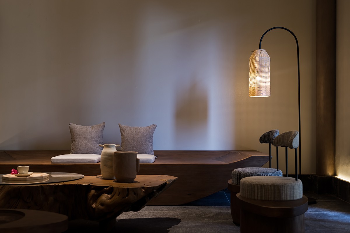 新古典風格室內家裝案例效果圖-茶室 新古典風格室內家裝案例效果圖-茶室