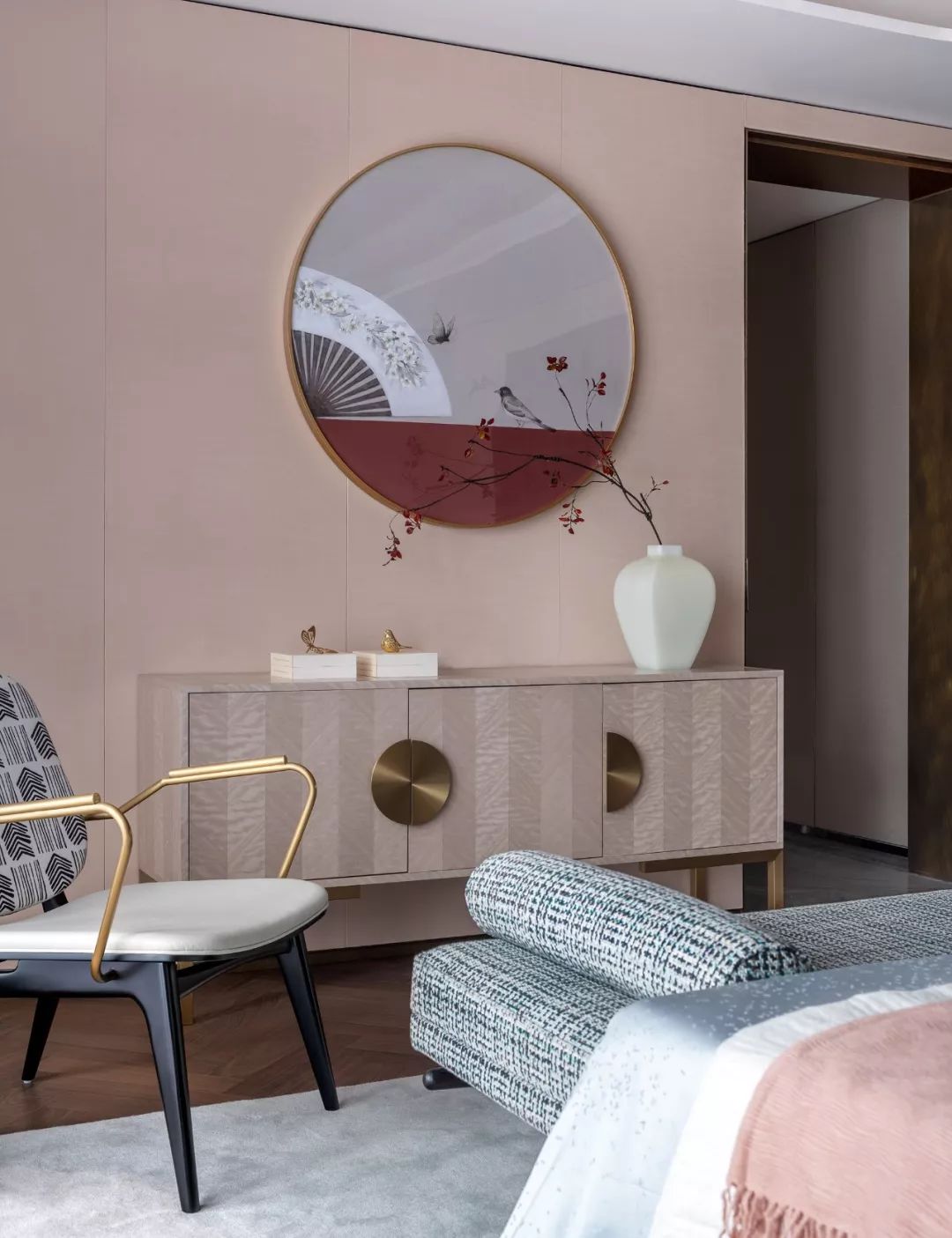 新中式風格家裝設計室內裝修效果圖-臥室裝飾 新中式風格家裝設計室內裝修效果圖-臥室裝飾