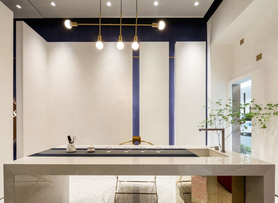 江門市雁山豪苑輕奢風格三居室裝修案例