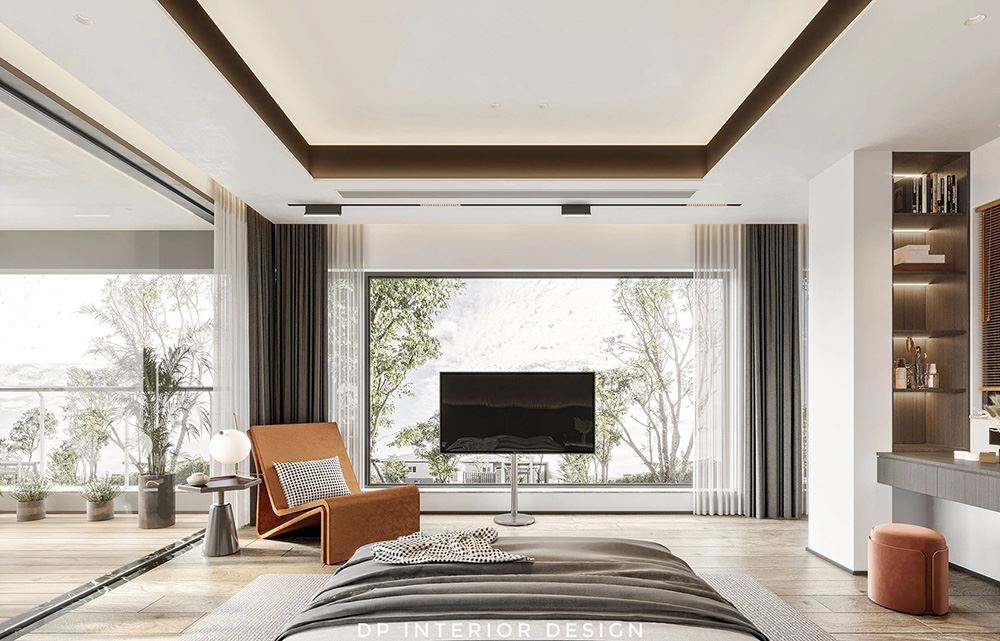 佛山市建投綠地璀璨天城輕奢風(fēng)格別墅裝修案例