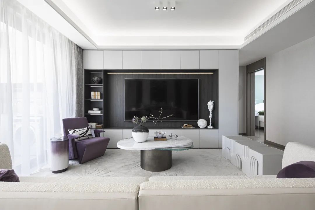 現(xiàn)代簡約風格室內設計家裝案例-客廳電視背景墻 現(xiàn)代簡約風格室內設計家裝案例-客廳電視背景墻
