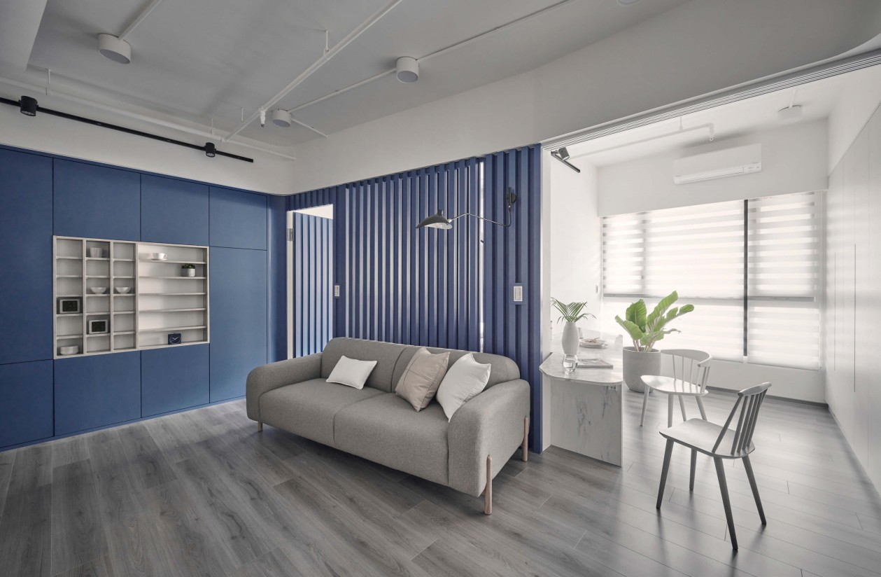 現代簡約風格室內家裝案例效果圖-客廳 現代簡約風格室內家裝案例效果圖-客廳